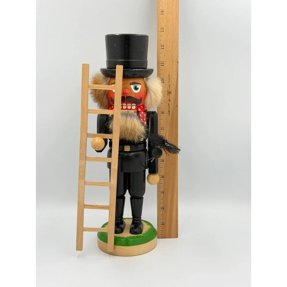 Lothar Junghans Chimney Sweep Nutcracker 10.5